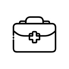 Icon of a doctorchest / first aid kit
