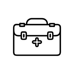 Icon of a doctorchest / first aid kit