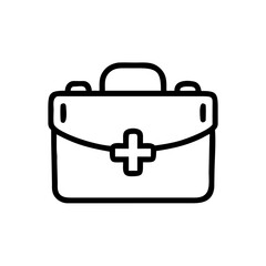 Icon of a doctorchest / first aid kit