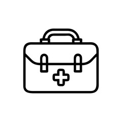 Icon of a doctorchest / first aid kit