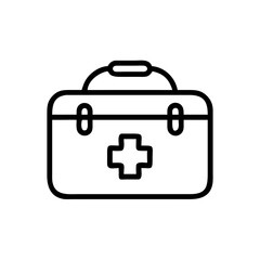 Icon of a doctorchest / first aid kit