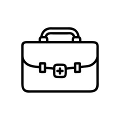 Icon of a doctorchest / first aid kit