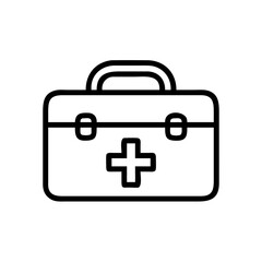 Icon of a doctorchest / first aid kit