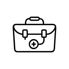 Icon of a doctorchest / first aid kit