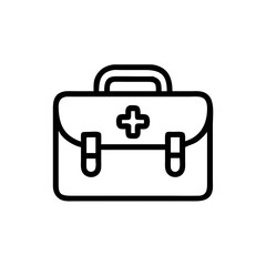 Icon of a doctorchest / first aid kit