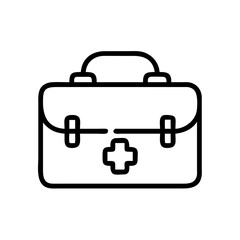 Icon of a doctorchest / first aid kit