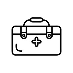 Icon of a doctorchest / first aid kit