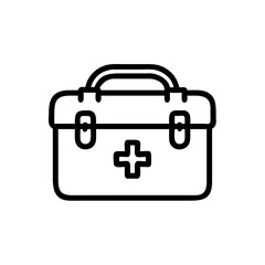 Icon of a doctorchest / first aid kit