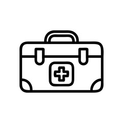 Icon of a doctorchest / first aid kit