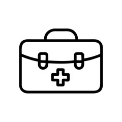 Icon of a doctorchest / first aid kit