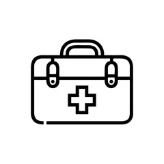 Icon of a doctorchest / first aid kit