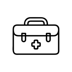Icon of a doctorchest / first aid kit