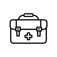 Icon of a doctorchest / first aid kit
