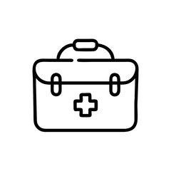 Icon of a doctorchest / first aid kit