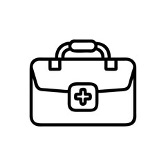 Icon of a doctorchest / first aid kit