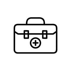 Icon of a doctorchest / first aid kit