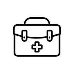 Icon of a doctorchest / first aid kit