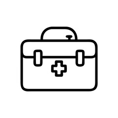 Icon of a doctorchest / first aid kit