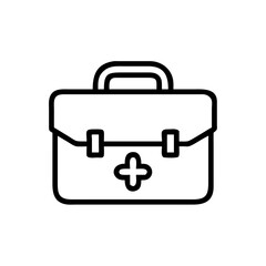 Icon of a doctorchest / first aid kit