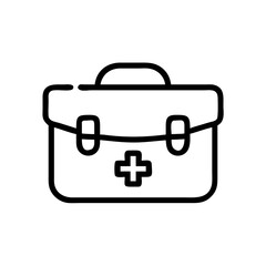 Icon of a doctorchest / first aid kit