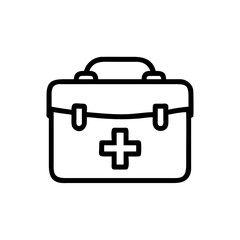 Icon of a doctorchest / first aid kit