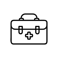 Icon of a doctorchest / first aid kit