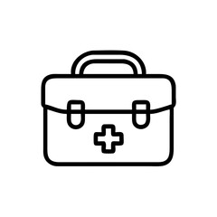 Icon of a doctorchest / first aid kit