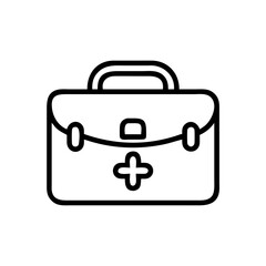 Icon of a doctorchest / first aid kit
