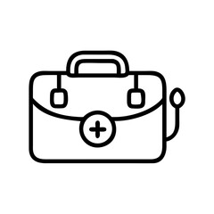 Icon of a doctorchest / first aid kit
