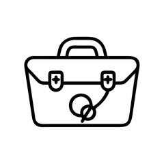 Icon of a doctorchest / first aid kit