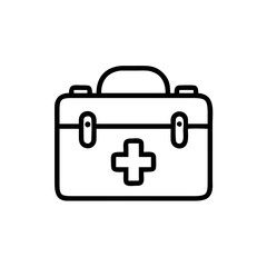 Icon of a doctorchest / first aid kit