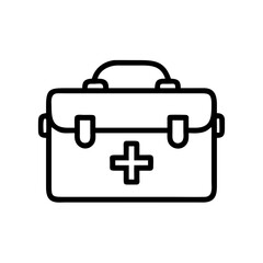 Icon of a doctorchest / first aid kit