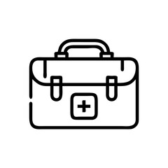 Icon of a doctorchest / first aid kit