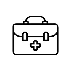 Icon of a doctorchest / first aid kit