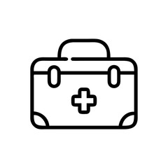 Icon of a doctorchest / first aid kit