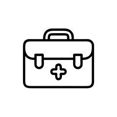Icon of a doctorchest / first aid kit