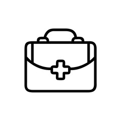 Icon of a doctorchest / first aid kit