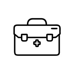 Icon of a doctorchest / first aid kit