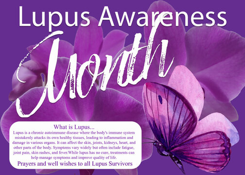 Lupus Awareness Month with description