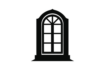 window Silhouette Vector illustration, window Silhouette bundle