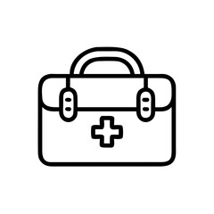 Icon of a doctorchest / first aid kit