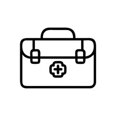 Icon of a doctorchest / first aid kit