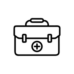 Icon of a doctorchest / first aid kit