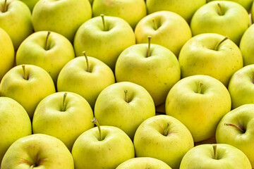 green apples background
