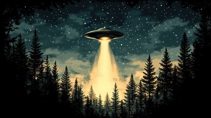 Cosmic Forest Encounter