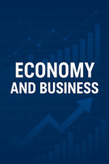 Financial Growth and Economic Trends Illustration