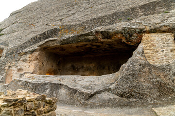 Rock Chamber in Sperlinga Castle, Sicily