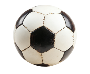Exciting soccer match ball sports field sports isolated on transparent background