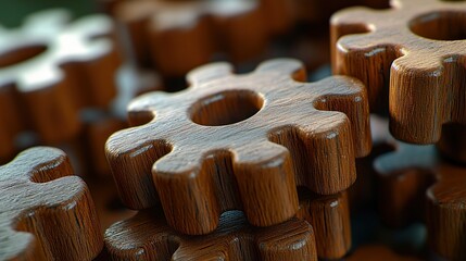 Close-up of wooden gears (1)