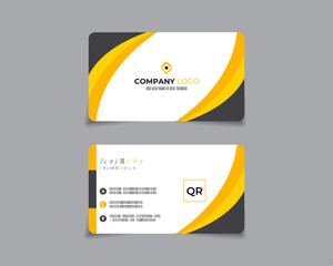 Clean and modern business card template.